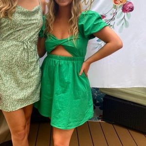 Willow31clothing Green dress, worn once!